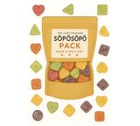 SÖPÖSÖPÖ Scandinavian Treat Pack - Missä-X Fruity Sour Gummies - 150g Nordic Candy Bag - Colorful Vegan Wine Gums - Tangy & Fun soposopo pack