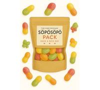 SÖPÖSÖPÖ Scandinavian Treat Pack - Remix Happokielet Sour Strips - 150g Nordic Candy Bag - Tangy & Fruity Vegan Gummies - Colorful Party Favorite soposopo pack