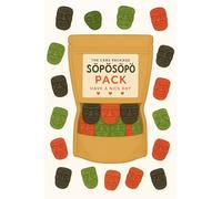 SÖPÖSÖPÖ Scandinavian Treat Pack - Remix Movies Mask Gummies - 150g Nordic Candy Bag - Apple, Strawberry & Anise Flavors - Vegan, Palm Oil Free, Movie Night Mix soposopo pack