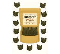 SÖPÖSÖPÖ Scandinavian Treat Pack - Salta Katten Salty Liquorice Cats - 150g Nordic Candy Bag - Classic Finnish Salmiakki Since 1952 - Vegan & Natural Flavors soposopo pack