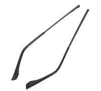 SOESFOUFU 1 Pair Metal Glasses Replacement Temple Arms for Eyeglasses and Sunglasses with Sturdy Spring Mechanism to Prevent Frame Breaking and Reduce Contact between Ears and Temples,