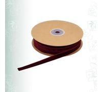 SOESFOUFU 1 Roll of 1cm Width Non-Elastic Plush Flocking Ribbon Band for DIY Supplies and Decorative Use, for Collar and Headwear, for Party and Birthday Presents Wrapping