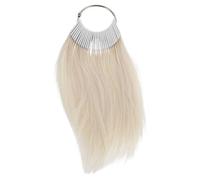 SOESFOUFU 1 Set Hair Swatches for Testing Color: Color Testing Kit Level Swatches for Barber Salon Hairdressing Practice - 30 Strands Per Pack