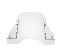 SOESFOUFU 1 Set Motorcycle Universal Windshield - 14.6" High Windscreen Replacement - Transparent Wind Deflector with Mount Bracket Accessory for Motorbike