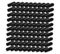 SOESFOUFU 100pcs Headband Rubber Ends Wig Grip Cap Diy Headwear End Caps Plugs Screw Covers