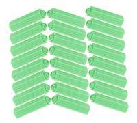 SOESFOUFU 100pcs Plastic Wall Anchors with Self Tapping Screws Expansion Bolts for Concrete and Drywall Suitable for Gypsum Board and Brick Walls Easy Installation for Garage Office and Home