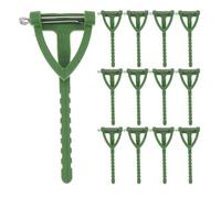SOESFOUFU 100pcs T-shape Triangle Corsage Buttonhole Pins Plastic Brooches for DIY Boutonniere Making Easy to Run with Apparel Suitable for Family Gathering and Daily Life