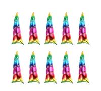 SOESFOUFU 10pcs Creative Unicorn Headbands for Made with Comfortable Pp Cotton Material, Featuring Excellent Workmanship, for Halloween and Carnival Party Hair Accessories