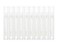 SOESFOUFU 10pcs Empty Lip Gloss Tubes 5ml Lightweight Refillable Plastic Lip Gloss Container for Artistic Creations and Professional Makeup Artist Use