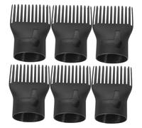 SOESFOUFU 10pcs Hair Dryer Comb Nozzle Diffuser Attachment for Blow Dryer Plastic Vent Brush for Hair Styling at Home Salon