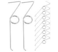 SOESFOUFU 10pcs Ladder Accessory Lock Spring - Guide Tooth Circlip Replacement - Universal Repair Parts for Double Single Extension and A-Frame Ladder Maintenance