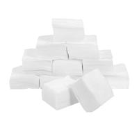SOESFOUFU 1200pcs White Cotton Pads for Makeup Removal and Facial Cleansing, Soft and Absorbent Non-Woven Fabric Pads, Lint-Free for Professional Salon Use and Nail Polish Removal