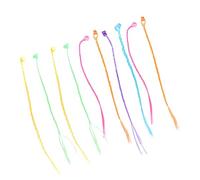 SOESFOUFU 12pcs Braided Hair Extensions Clips for Fresh Style Snap Hairdress for Party Birthday Festival Accessories