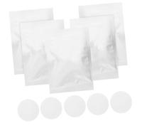 SOESFOUFU 12pcs Car Aromatherapy Diffuser Tablets White Plastic Lightweight Pads for Vent Clip Accessory Creating Relaxing Atmosphere in Vehicles