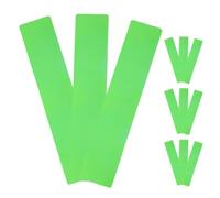 SOESFOUFU 12pcs Green Pvc Rectangular Court Line Marker for Tennis Training