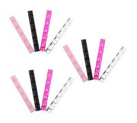 SOESFOUFU 12pcs Portable Nail Art Pen Holder Grooves Multi Functional Brush Storage for Manicure Includes Black Pink and Colors for Nail Tech Accessories and DIY Manicure Tools