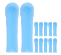 SOESFOUFU 12pcs Silicone Ear Wax Remover Replacement Tips with Reusable Design and Soft Material for Comfortable Earwax Cleaning at Home Or Family Health Care