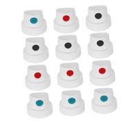SOESFOUFU 12pcs Spray Paint Nozzles for Female Artists Ergonomic Spray Cap with Fast Drying Formula and Enhanced Control for Graffiti Projects and Home Improvement