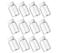 SOESFOUFU 12pcs Travel Bottles Small Bottles Empty 50ml Refillable Leakproof Design Pet Pp Plastic Containers for Camping and Shopping