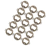 SOESFOUFU 15pcs Keyx Bottle Opener DIY Insert Set with Anti-Rust Iron Material, Practical and Sturdy Bottle Opener Tool Accessories for Outdoor Activity and Picnic Use