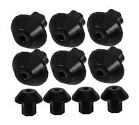 SOESFOUFU 16pcs Gas Stove Rubber Feet Pads Small Non-slip Grate Foot Pads for Gas Range Burners for Cooktop Grate Accessories