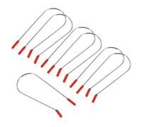SOESFOUFU 16pcs Hot Curler Clips Stainless Steel Hot Roller Clamp Replacement Securing Pin for Electric Hair Curlers