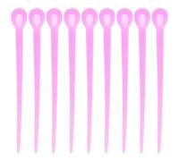 SOESFOUFU 180pcs Plastic Hair Curl Pins for Rollers with Smooth Surface and Hair Protection for Women and Girls Suitable for Perming and Styling Random Color