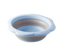 SOESFOUFU 1pc Folding Washbasin Portable Retractable Basin for Boy Girl Space-saving Design Easy to Clean and Reusable for Face Washing and Vegetable Storage Sky-