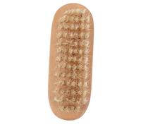 SOESFOUFU 1pc Nail Brush Natural Boar Bristle for Nail Dust Cleaning Wood Color Manicure Cleaner for Home and Salon Use
