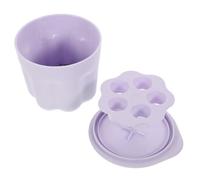 SOESFOUFU 1set Portable Brush Cleaner Kit Cleaning Pad and Bowl for Effortless Makeup Brush Maintenance for Women Flexible Design for Cleaning