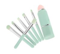 SOESFOUFU 1set Portable Makeup Brush Women Travel Cosmetic Tools Includes Eyeshadow and Concealer Brushes and Gentle Skin Go