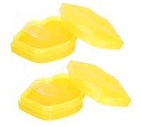 SOESFOUFU 2 Boxes Lip Mask for Women Moisturize Lip Masks Yellow Hydrating Necessity Boxed 2 Boxes for Travel and Home