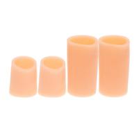 SOESFOUFU 2 Pairs Silicone Finger Cots Finger Protectors Waterproof Thumb Covers for Dry Cracked Fingertip Treatment for Writing and