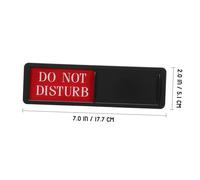 SOESFOUFU 2 Pcs Sliding Door Signs Privacy Occupied Do Not Disturb Status Indicators for Office Home Hotel Easy to Install Clear Readable Please Knock Sign