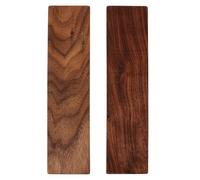SOESFOUFU 2 Pieces Thick Black Walnut Wood Carving Blocks 20x5x1cm, Natural Wood Grain, DIY Whittling Woodcrafts for Adults and Beginners