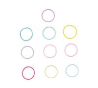 SOESFOUFU 200pcs Colorful Rubber Bands Elastic Hair Ties for Ponytail Holders Soft Hair Accessories for Small Styling Everyday Use