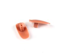 SOESFOUFU 200Pcs Nail Art Training Stickers with Artificial Fingernails, 2 Packs of 100Pcs False Nail Exercise Tips for Professional Practice and DIY Manicure