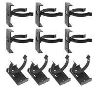 SOESFOUFU 20pcs Black Plastic Furniture Leg Plinth Clips with Easy-to-Adjust Design for Cabinets and Kitchen Kick Boards, Protect Furniture and Floors, Special Design Clips for Chair Raisers