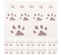 SOESFOUFU 20pcs Cat Paw Temporary Tattoos - Temperature Color Change Temporary Tattoos Sticker - Heat Sensitive Cat Makeup Sticker for Wrist Body Neck Black