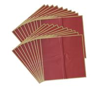 SOESFOUFU 20pcs Floral Wrapping Paper Sheets Unique Design Red Paper for Seasonal Gifting Birthday Valentine's Day