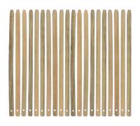 SOESFOUFU 20pcs Folding Fan Frame: Bamboo Rib Craft Sticks - Paintable Handheld Handles for DIY Paper Fan Making Kit - Dance Cosplay Stage Props