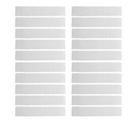 SOESFOUFU 20pcs Nail Drill Bit Storage Box - 10 Holes Grinding Heads Organizer Short Strip - Portable Plastic Manicure Tools Case for Beauty Salon SPA Home