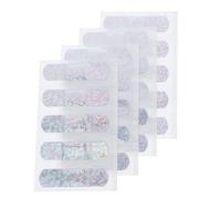 SOESFOUFU 20Pcs Waterproof Glitter Adhesive Bandages Cartoon Design, Portable Daily Use Wound Strips for Travel and Household