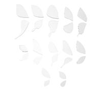 SOESFOUFU 24pcs Handmade Flocking Butterfly Craft Mold - Thread Tracing Tool Template for Unique Pendant and Hair Accessory Making