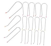 SOESFOUFU 24pcs Hot Roller Clip Replacement for Hair Rollers Stainless Steel Curler Clips Easy to Use Design Resin Material for Styling Hair at Home Or Salon