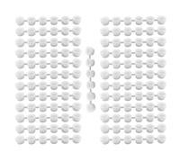 SOESFOUFU 25 Pcs Empty Watercolor Case Pigment Holder Plastic Easy to Store Recyclable Storage Box for Painters and Artists