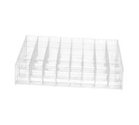 SOESFOUFU 2pcs 40-slot Multi-grid Lipstick Holder and Organizer Stand, Household Delicate Lipstick Rack for Cosmetic Storage and Display, Suitable for Vanity and Makeup Countertops