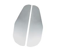 SOESFOUFU 2pcs Aluminium Alloy Rearview Mirror Visors Rain Eyebrow Side Mirror Guards for Cars Suvs Trucks Flexible Durable Rain Shields Protect Against Water and Sunlight