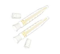 SOESFOUFU 2pcs Centrifuge Tubes with Lid Graduated Laboratory Test Tubes for Biochemistry and Molecular Biology Leak-resistant Sample Containers and Portable Scientific Consumables