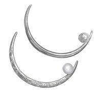 SOESFOUFU 2pcs Chinese Hair Stick Curved Bun Pin Vintage Women Hair Accessory for Parties and Daily Wear and Comfortable Hairpin for Elegant Hairstyles
